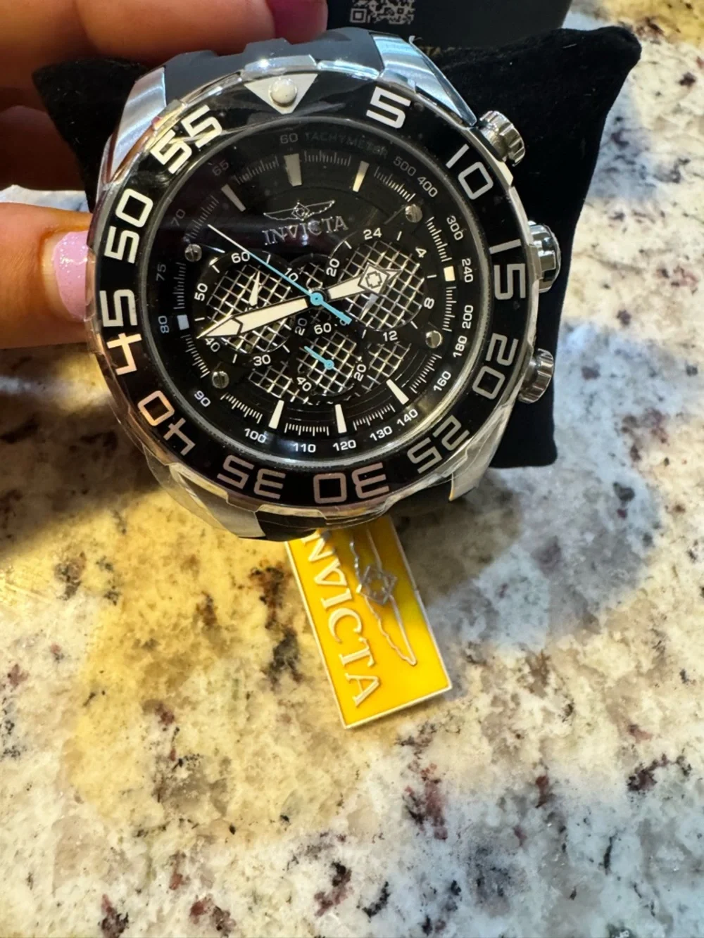 Invicta Speedway SCUBA Typhoon Men's Watch - 50mm, Black (26314)
